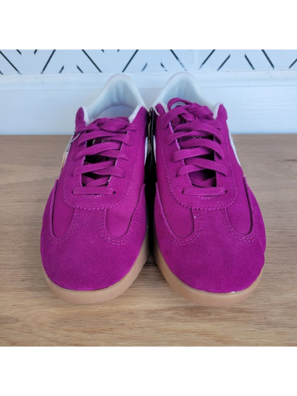 ⭐Converse Run Star Trainer Ox Suede Sz 6 Men's Shoes Sneakers Violet A13361C New - Picture 3 of 10
